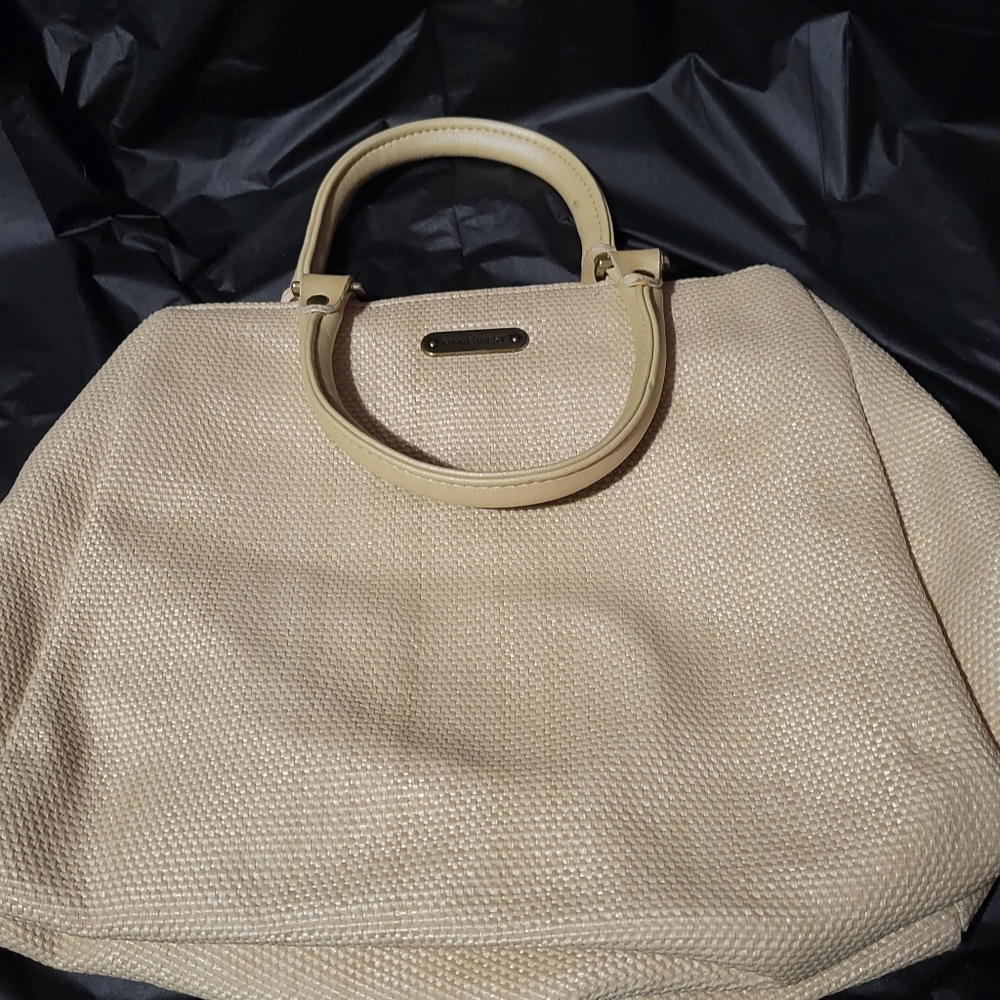 Cream Nine West purse